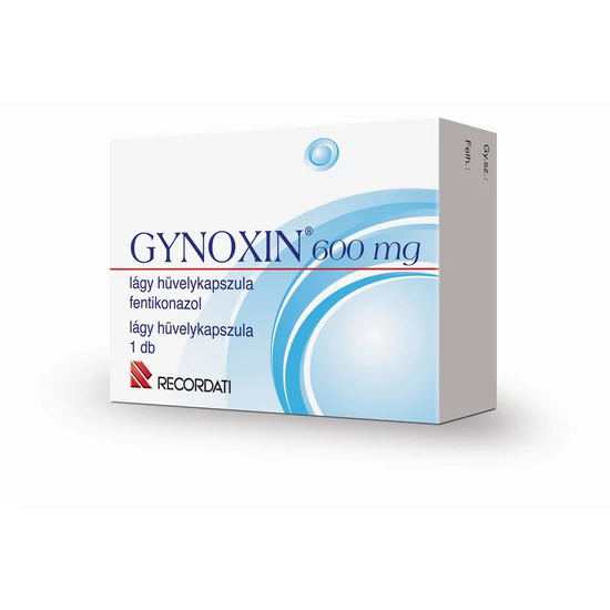 Gynoxin 600mg lágy hüvelykapszula 1X