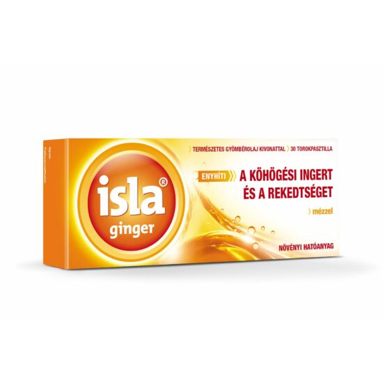 Isla-Ginger szopogató tabletta 30x