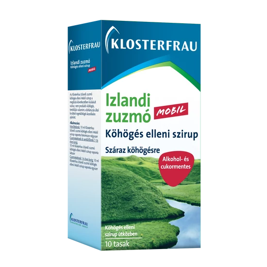 Izlandi zuzmó köhögés elleni szirup MOBIL 10x10ml