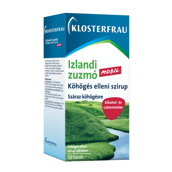 Izlandi zuzmó köhögés elleni szirup MOBIL 10x10ml