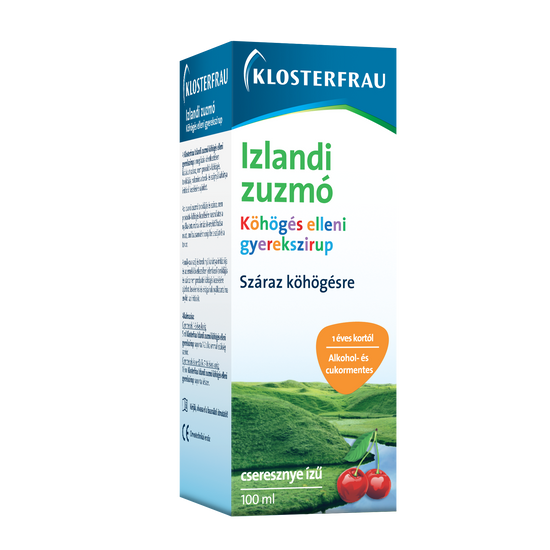 Izlandi zuzmó szirup gyerek (cseresznye) 100ml