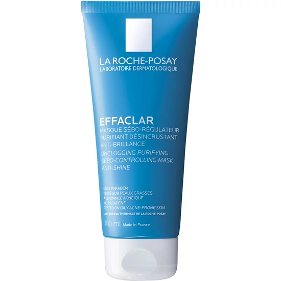 La Roche-Posay Effaclar faggyúszabályzó arcmaszk 100 ml