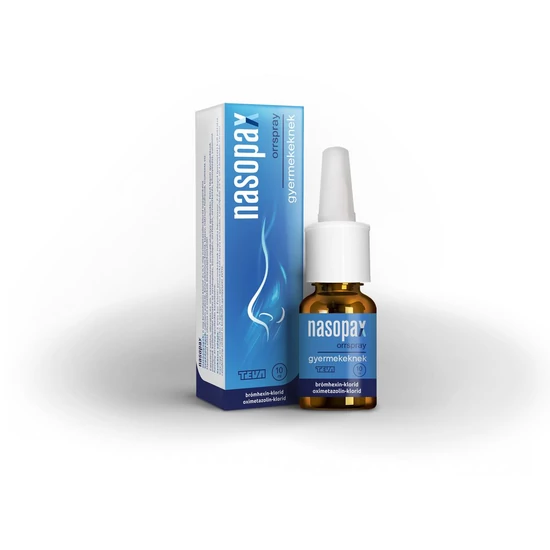 Nasopax Duo orrspray gyermekeknek 10ml