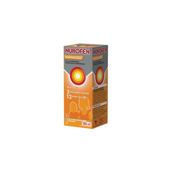 Nurofen Narancs 20mg/ml belsőleges szuszpenzió gyermekeknek 100ml