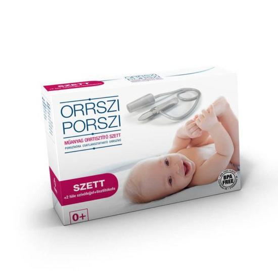 Orrszi porszi orrtisztító szett műanyag 1x