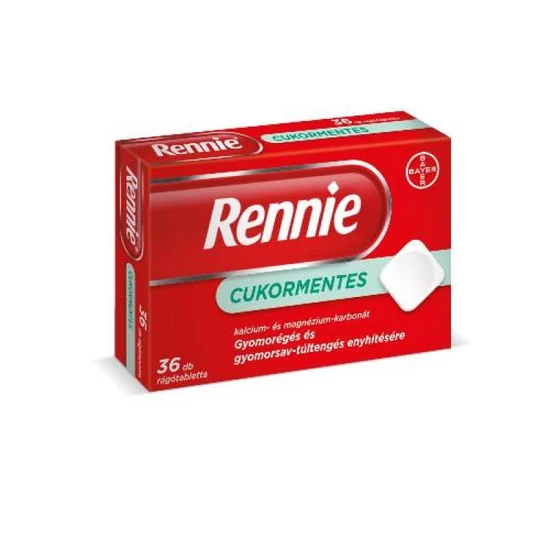 Rennie cukormentes rágótabletta 36x