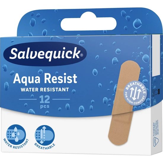 Salvequick Aquaresist sebtapasz 12x
