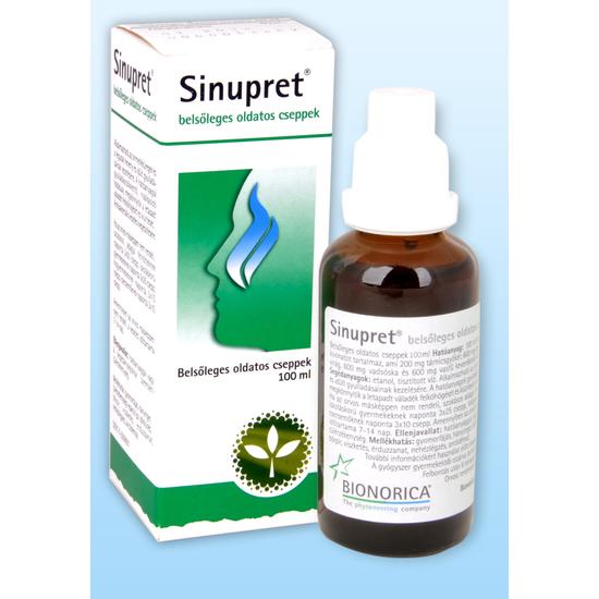Sinupret belsőleges oldatos cseppek 100ml