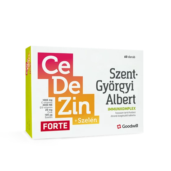 Szent-Györgyi Albert CeDeZin Forte+Szelén tabletta 60x