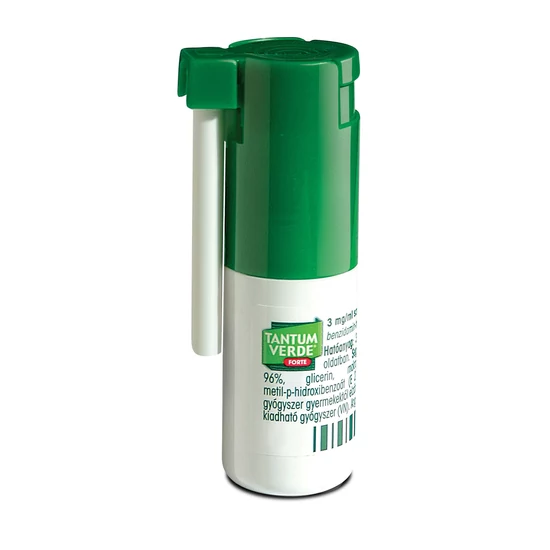 Tantum Verde Forte 3 mg/ml szájnyálkahártyán alkalmazott spray 15ml
