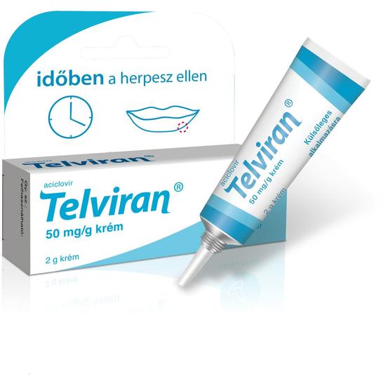 Telviran 50mg/g krém 2g