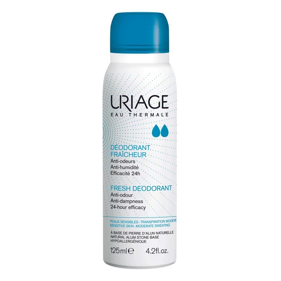 Uriage Deo Izzadásszabályozó Dezodor Spray 125 ml