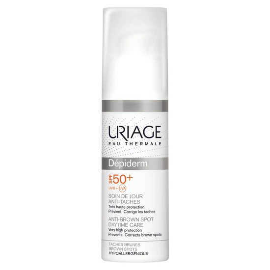 Uriage Depiderm Krém Spf50 Barna Foltok Ellen 30 ml