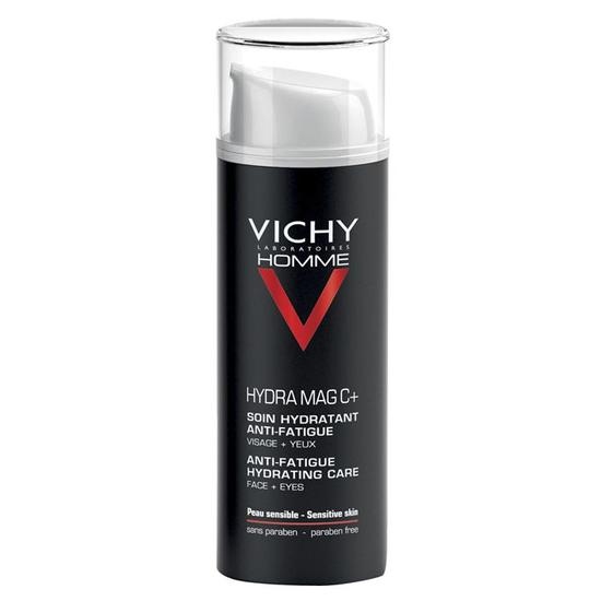 Vichy Homme Hydra Mag C+ Hidratáló + Szemkörnyékápoló Krém 50 ml