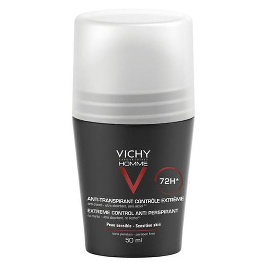 Vichy Homme Intenzív Izzadságszabályozó Dezodor 72h - Golyós 50 ml