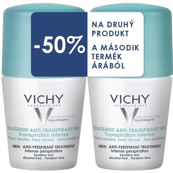 Vichy Izzadságszabályozó Dezodor – Golyós dupla 2x50 ml