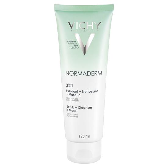 Vichy Normaderm Triactiv 3In1 Arctisztító, -Radír És -Maszk 125 ml