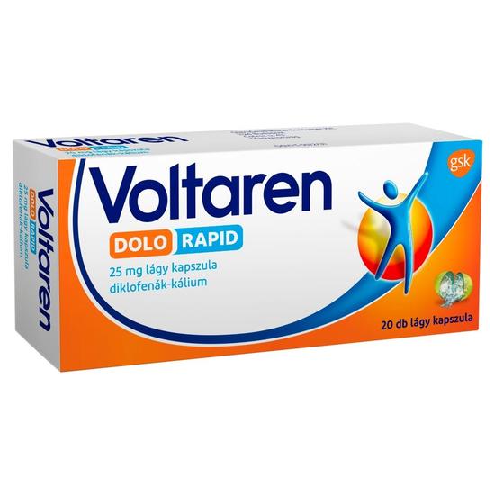 Voltaren Dolo Rapid 25mg lágy kapszula 20x