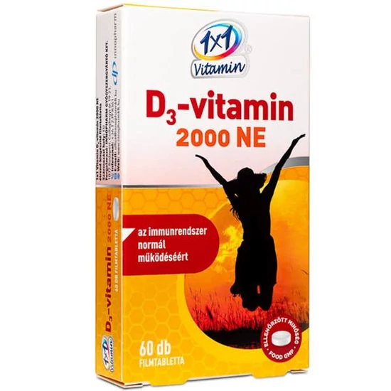 1x1 Vitamin D3-vitamin 2000NE filmtabletta 60x