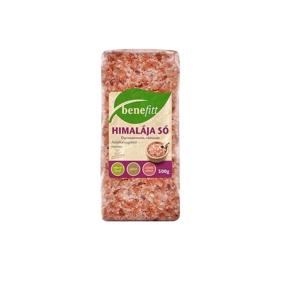 BENEFITT Himalája só rózsaszín durvaszemcsés 500g