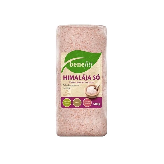 BENEFITT Himalája só rózsaszín finom 500g