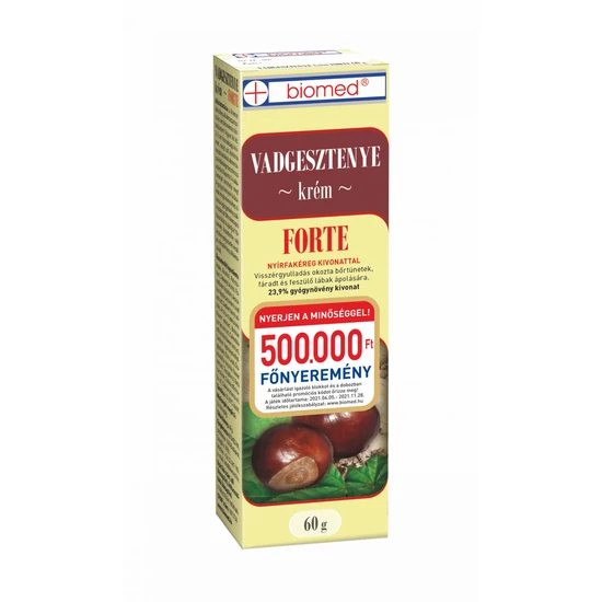 Biomed Vadgesztenye Forte Krém 1X 60g