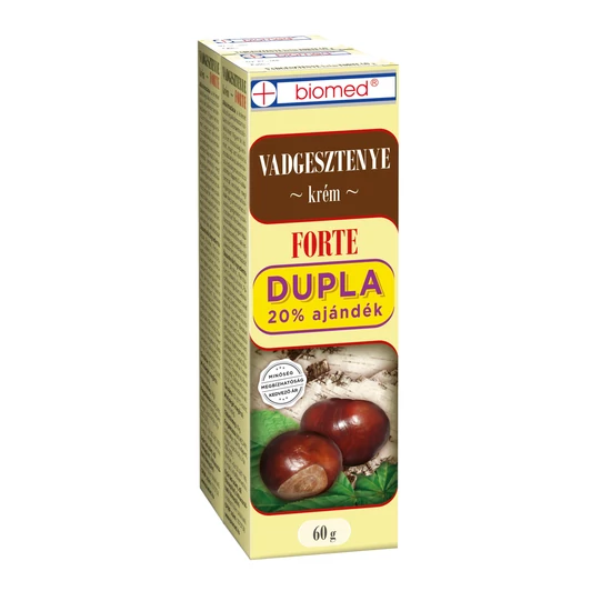 Biomed Vadgesztenye Forte Krém 2X60g