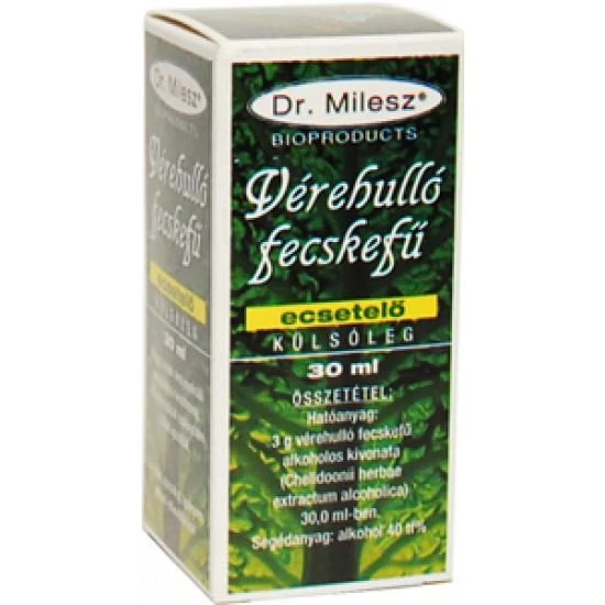 Dr Milesz Vérehulló Fecskefű Ecsetelő 30ml