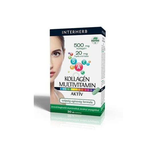 Interherb Kollagén & Multivitamin tabletta 30x