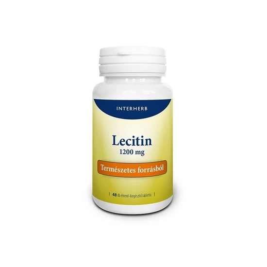 Interherb Lecitin 1200 mg lágyzselatin kapszula 48x