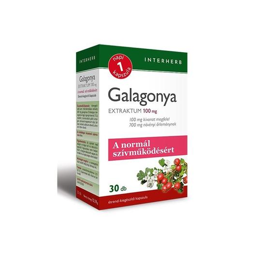 Interherb NAPI1 Galagonya Extraktum 30 db