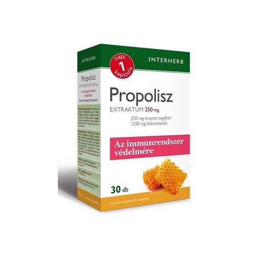 Interherb NAPI1 Propolisz Extraktum 250 mg 30x