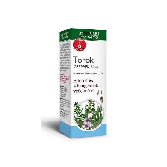 Interherb Napi Csepp Torok cseppek 50ml