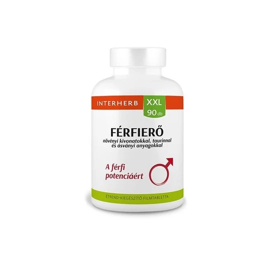 Interherb XXL 90x FÉRFIERŐ A férfi potenciáért tabletta