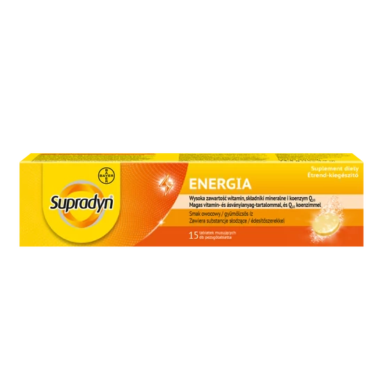 Supradyn Energia pezsgőtabletta 15x