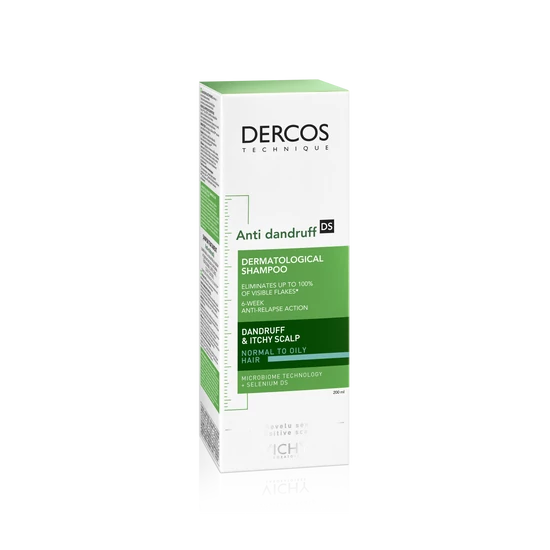Vichy Dercos Korpásodás Elleni Sampon - Normál És Zsíros Hajra 200 ml