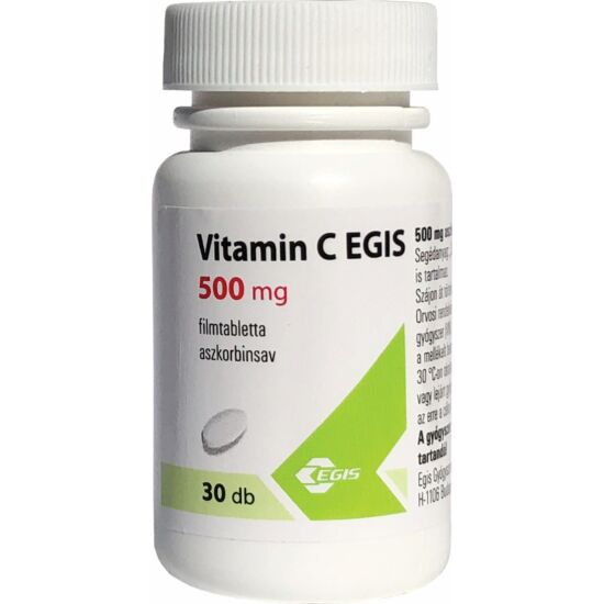 Vitamin C Egis 500mg filmtabletta 30x