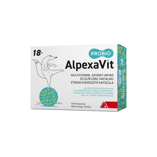 Alpexavit Probio 18+ Kapszula 30X
