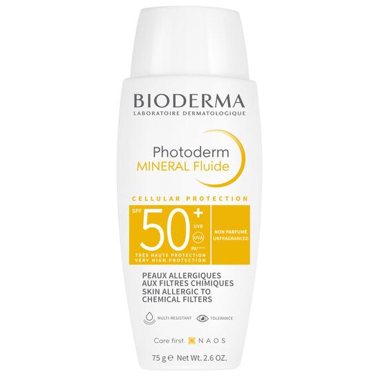 Bioderma* Photoderm MINERAL Fluide SPF50+ 75gr