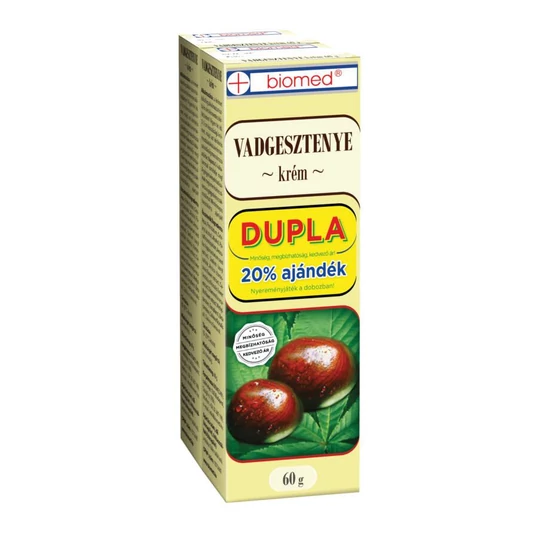 Biomed Vadgesztenye Krém 60g Duopack