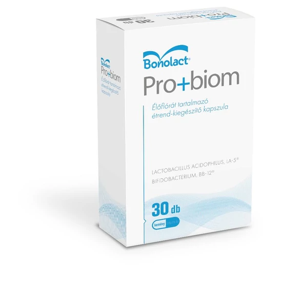 Bonolact Pro+Biom étrendkiegészítő kapszula 30x