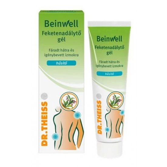 Dr. Theiss Beinwell Feketenadálytő gél - hűsítő 100 ml