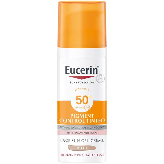 Eucerin Sun Pigment Control színezett napozókrém arcra SPF50+ medium 50ml
