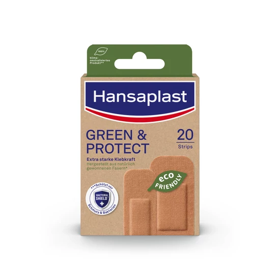 Hansaplast Green & Protect öko-barát sebtapasz 20x