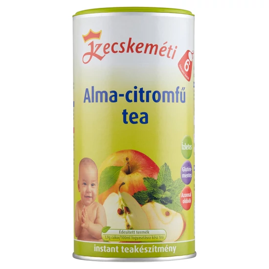 Kecskeméti alma-citromfű instant tea 6 hónapos kortól 200 g