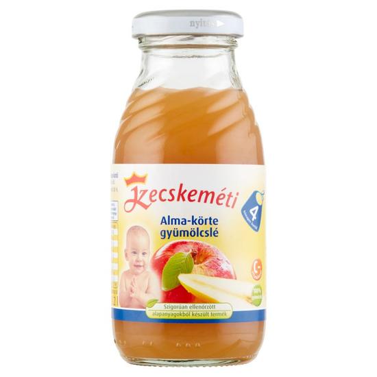 Kecskeméti alma-körte bébiital 4 hónapos kortól 0,2 l