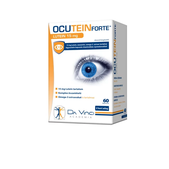 Ocutein Forte Lutein 15mg étrendkiegészítő kapszula 60x