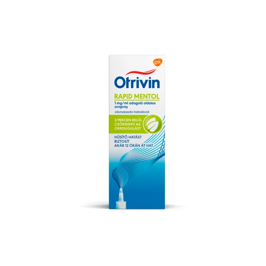Otrivin Rapid Menthol 1mg/ml oldatos orrspray 10ml