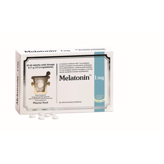 Pharma Nord Melatonin tabletta 1mg 60x