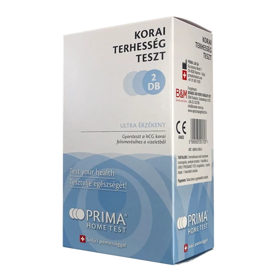 Prima Home Korai Terhesség Teszt 2x